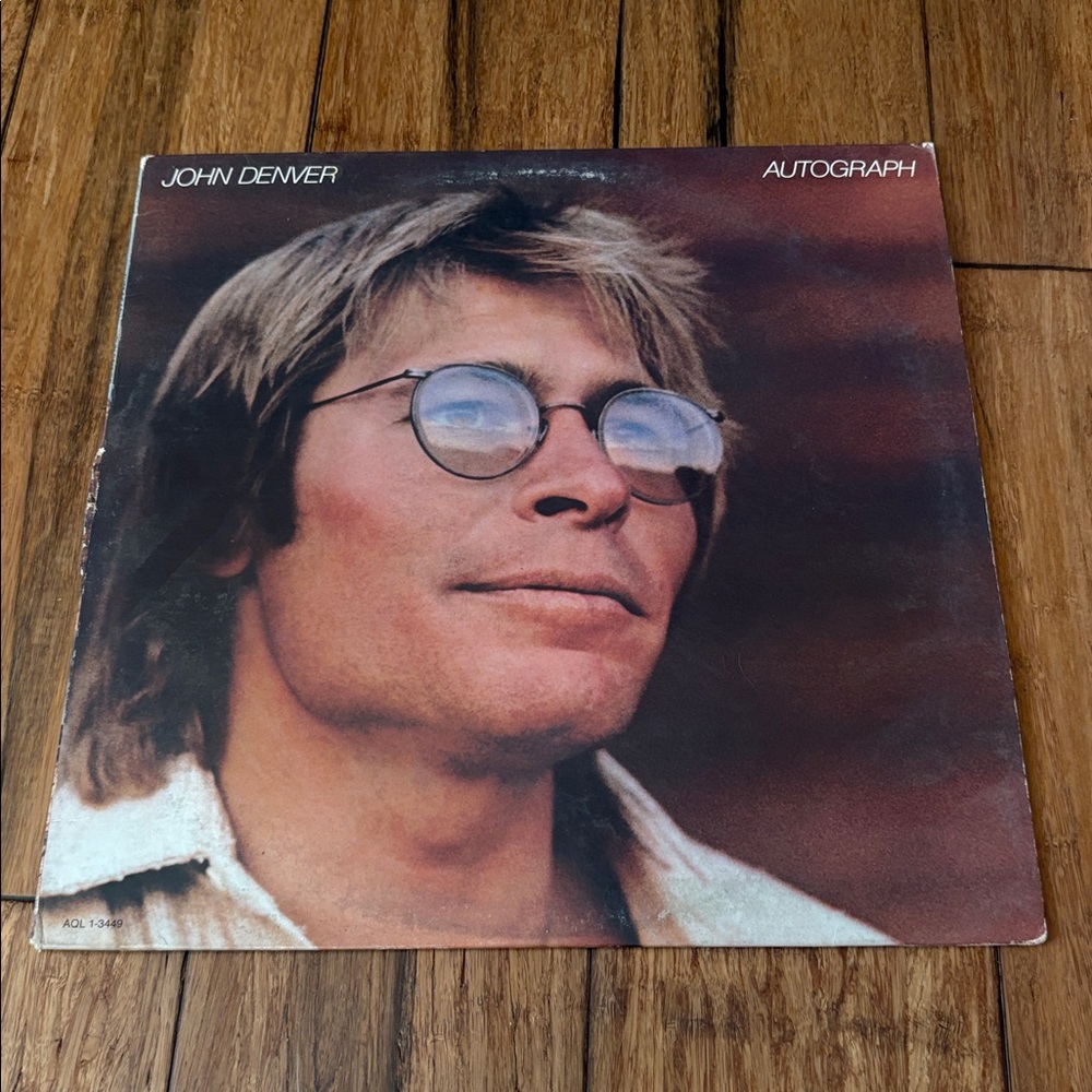 John Denver Autograph Vinyl LP Record 1980 - Picture 1 of 8